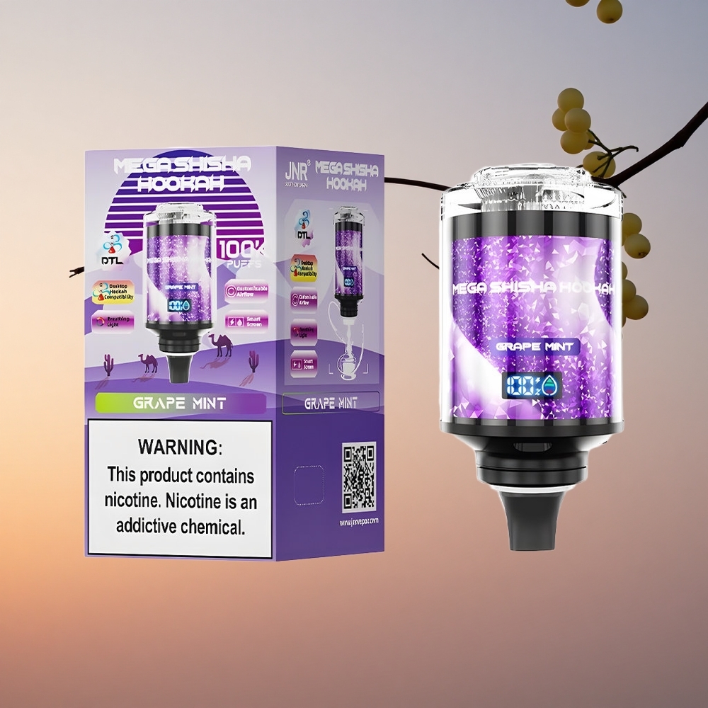 JNR Mega Shisha Hookah 100K Grozdova Meta Tipka Hitrost