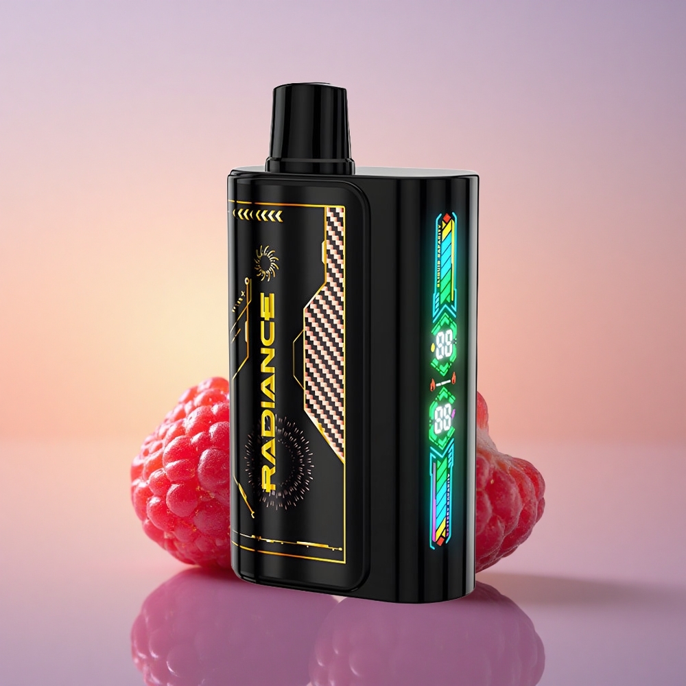 JNR Radiance 31000 Jagoda Malina Češnja Led z Dual Mesh Coil in 28ml E-tekočino