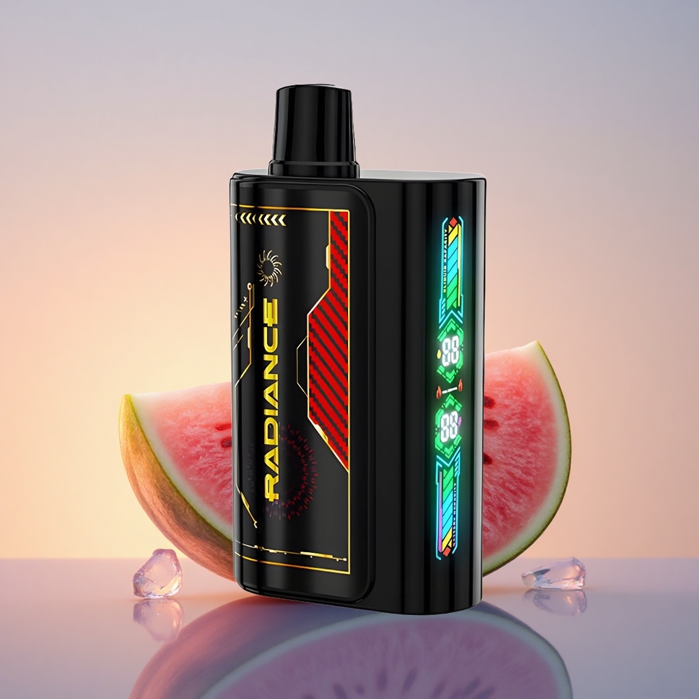 JNR Radiance 31000 Lubenica Led z 28ml E-tekočino in Dual Mesh Coil