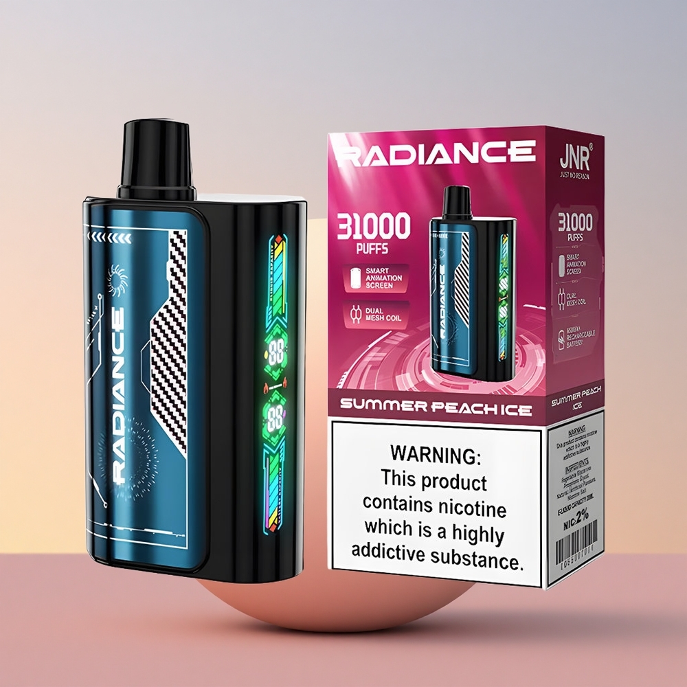 JNR Radiance 31000 Poletna Breskova Ledena Dvojna Mreža 28ml 2%