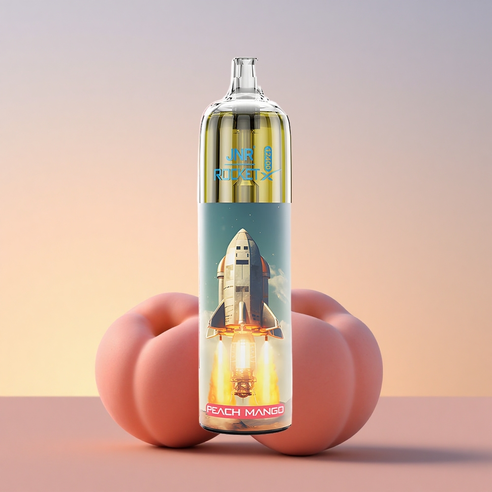 JNR Rocket-X 12400 Breskva Mango Prilagodljiv Zrak RGB 1.2ohm Mreža