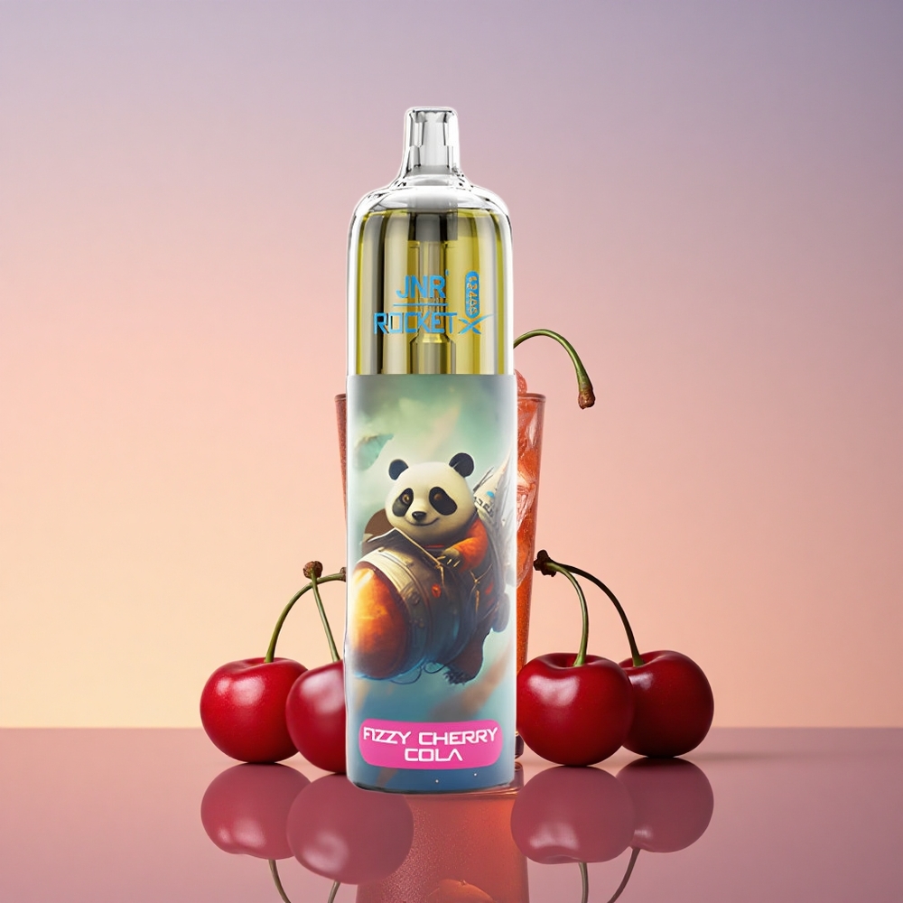 JNR Rocket-X 12400 Gazirana Češnjeva Kola z RGB Lučmi in Hitrim Polnjenjem Type-C