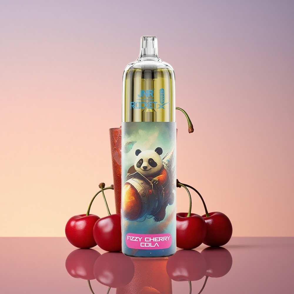 JNR Rocket-X 12400 Gazirana Češnjeva Kola z RGB Lučmi in Hitrim Polnjenjem Type-C