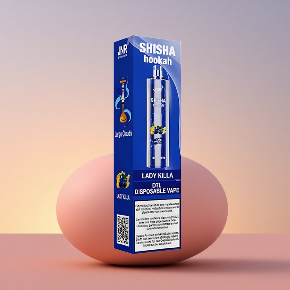JNR Shisha Hookah 12000 Gospa Ubijalka 24ml 0.6 Ohm