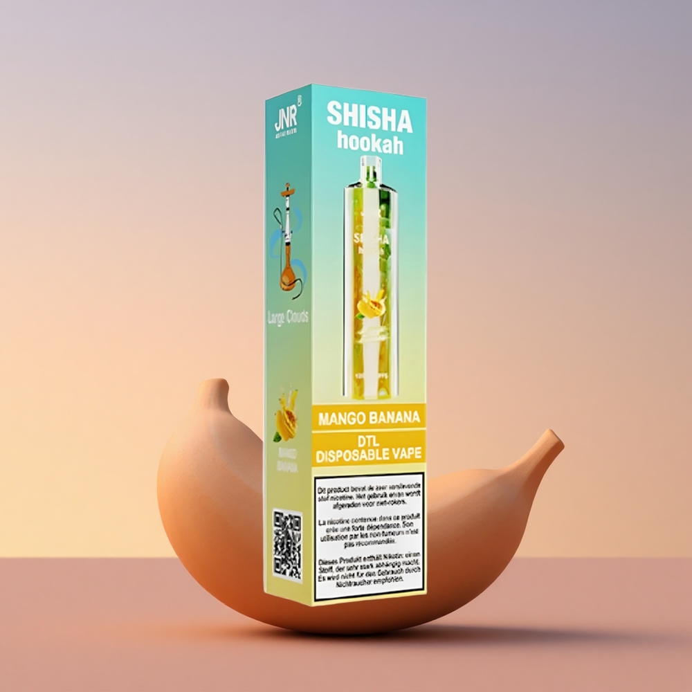 JNR Shisha Hookah 12000 Mango Banana 24ml 750mAh Type-C