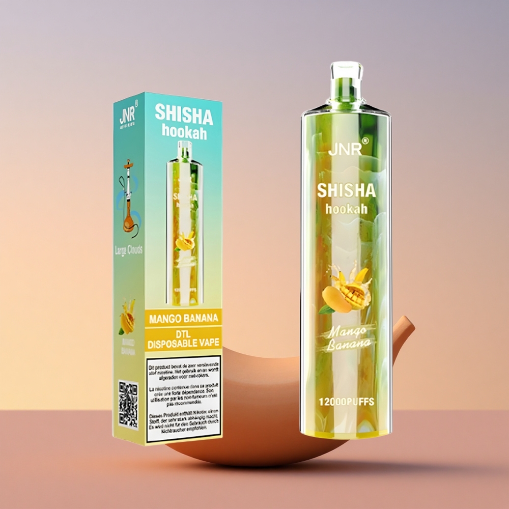 JNR Shisha Hookah 12000 Mango Banana 24ml 750mAh Type-C