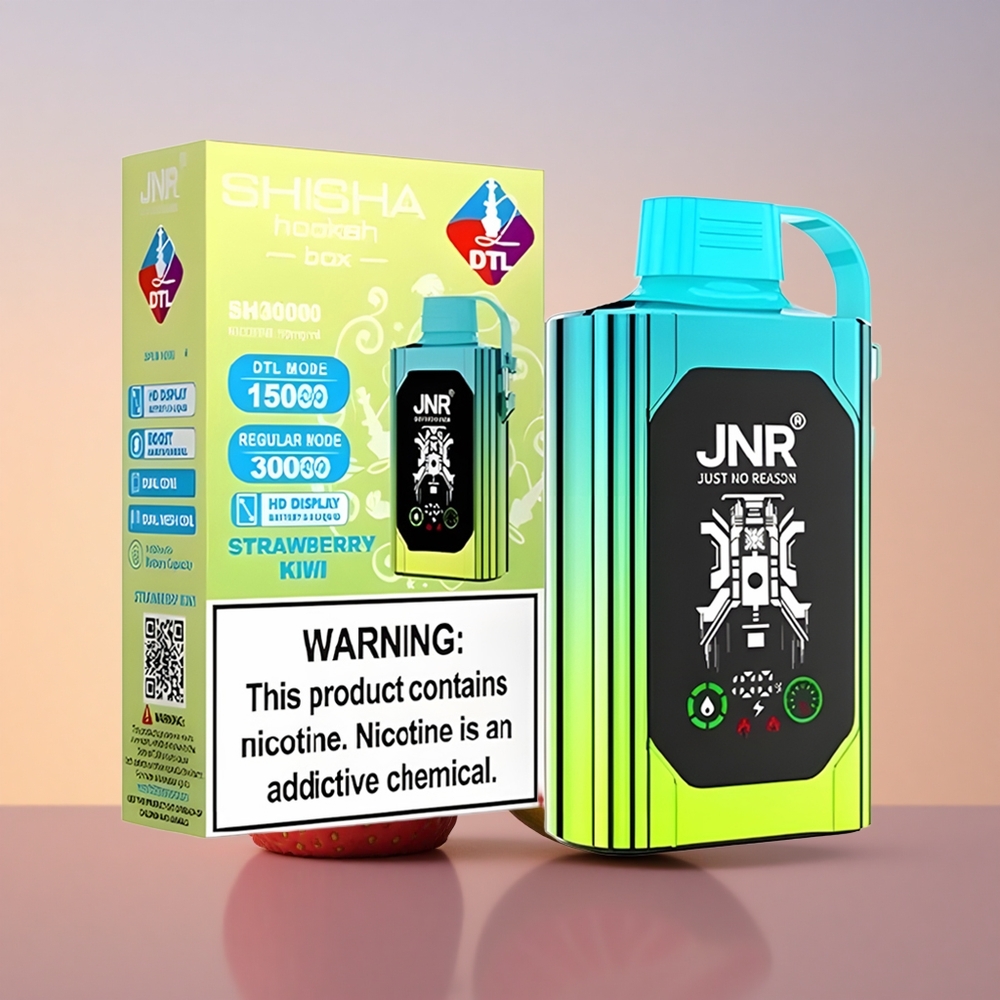 JNR Shisha Hookah Box 20500 Jagoda Kivi HD Dvojno Mrežasto