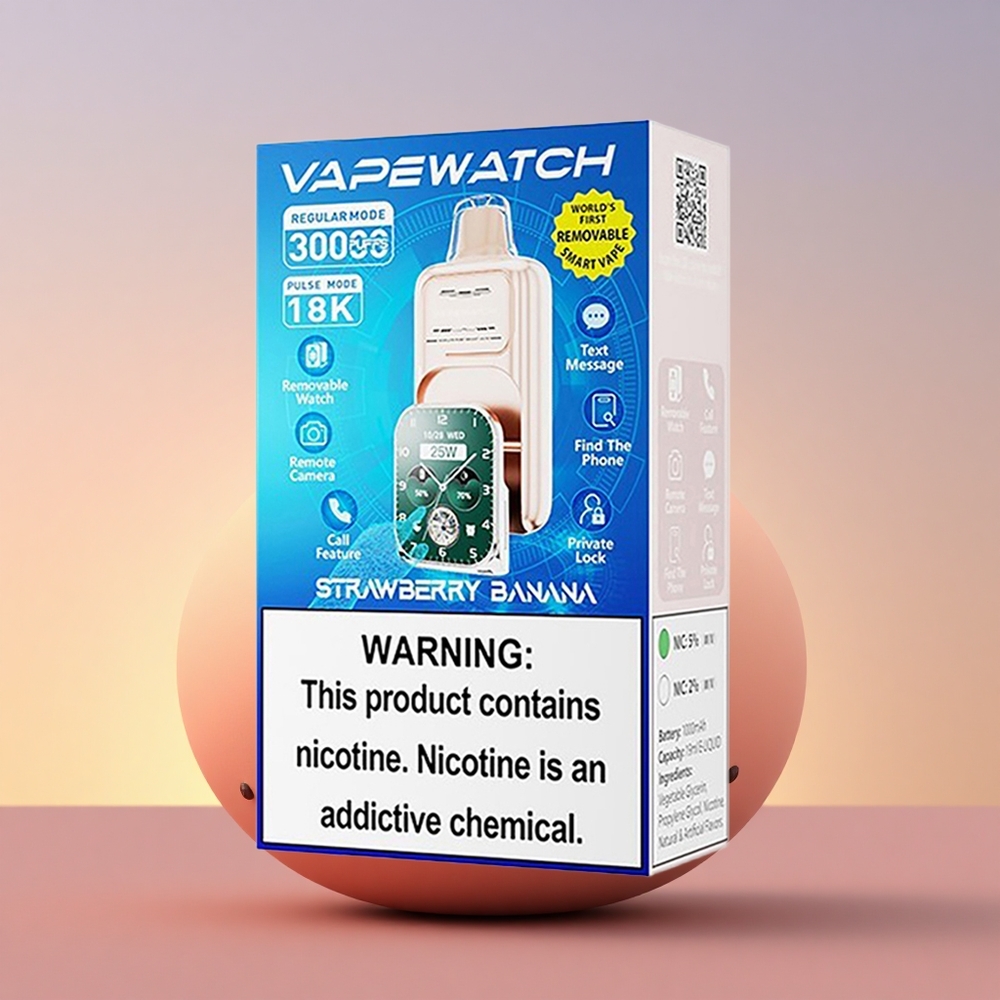 JNR VapeWatch 30000 Jagoda Banana Dual Mesh 19mL 5%