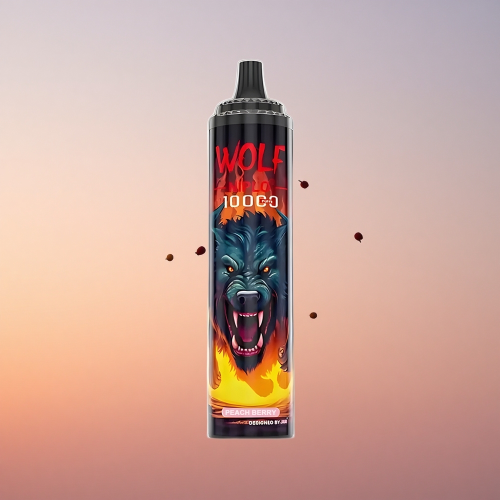 JNR Wolf Niplo 10000 Breskva Jagoda 20ml 650mAh Type-C