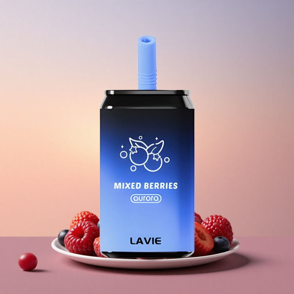 Lavie Aurora 11000 Puffs Mešane Jagode 22ML 650mAh Tip C
