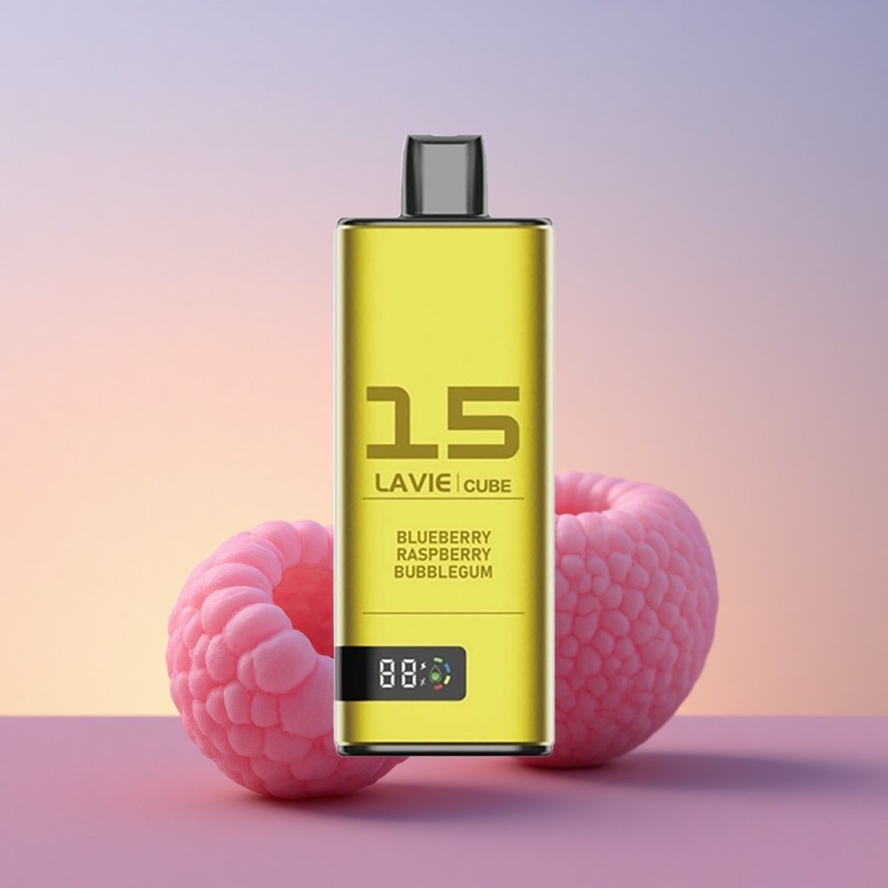 Lavie Cube 20000 Puffs Borovnica Malina Mehurčki 28ML 600mAh Type C