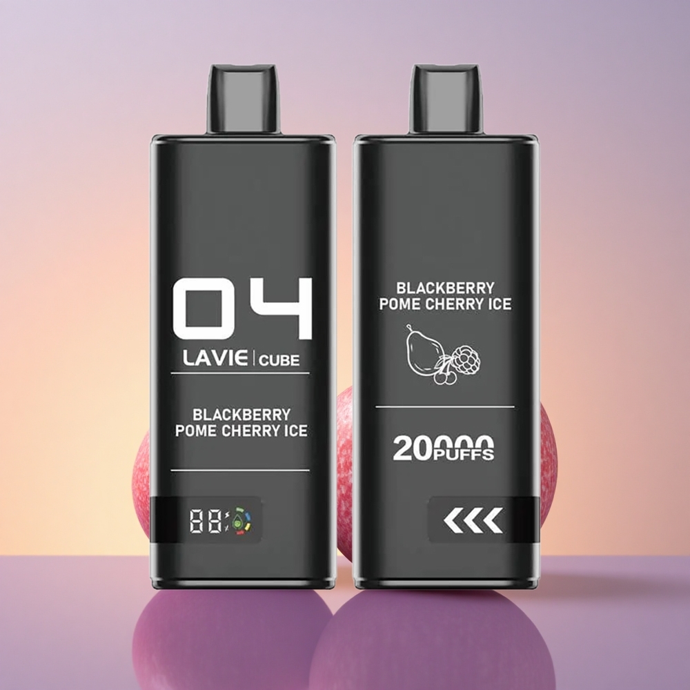 Lavie Cube 20000 Puffs Borovnica Češnja Led z 28ML in Tip C