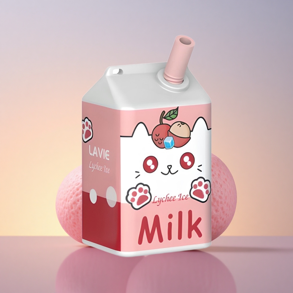 Lavie Milk 7000 Puffs Litchi Led 600mAh Tip C