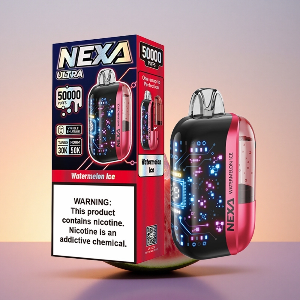 NEXA Ultra 50000 Puffs Lubenica Led 20ml Dual Mesh