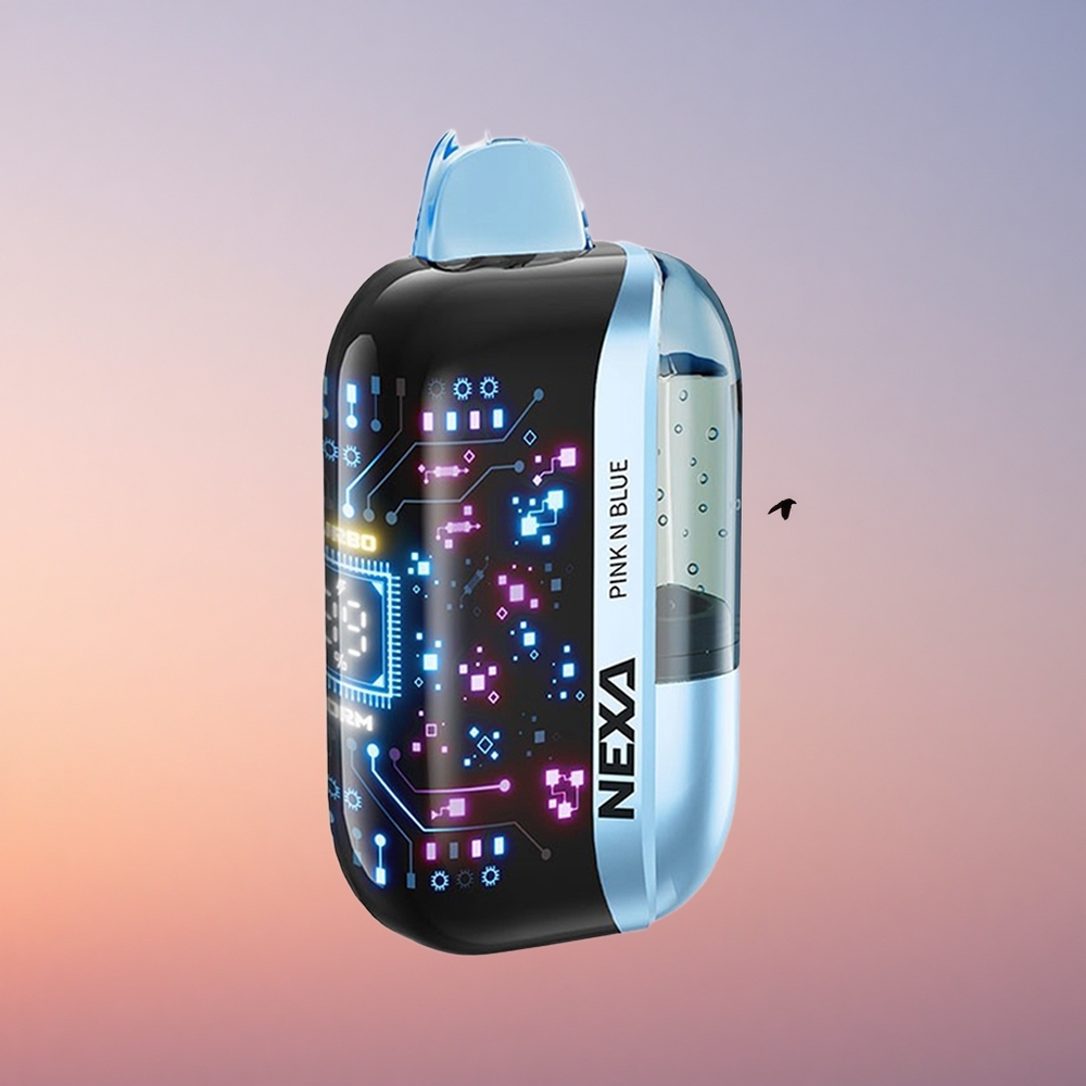 NEXA Ultra 50000 Puffs Roza in Modra 20ml Dual Mesh