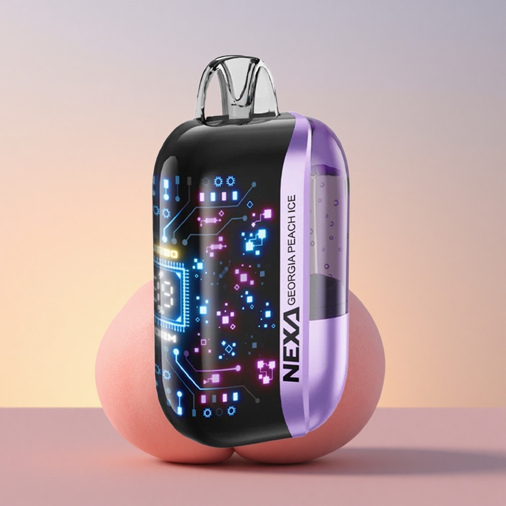 NEXA Ultra 50000 Puffs Slovenski Breskovi Led z 20ml in 5% Nikotina