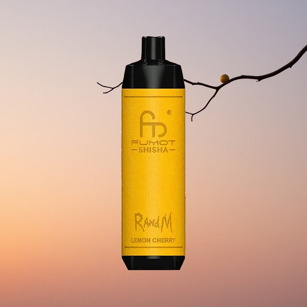 RandM Fumot Shisha 10000 Puffs Limona Češnja 18ml 850mAh 0.6ohm