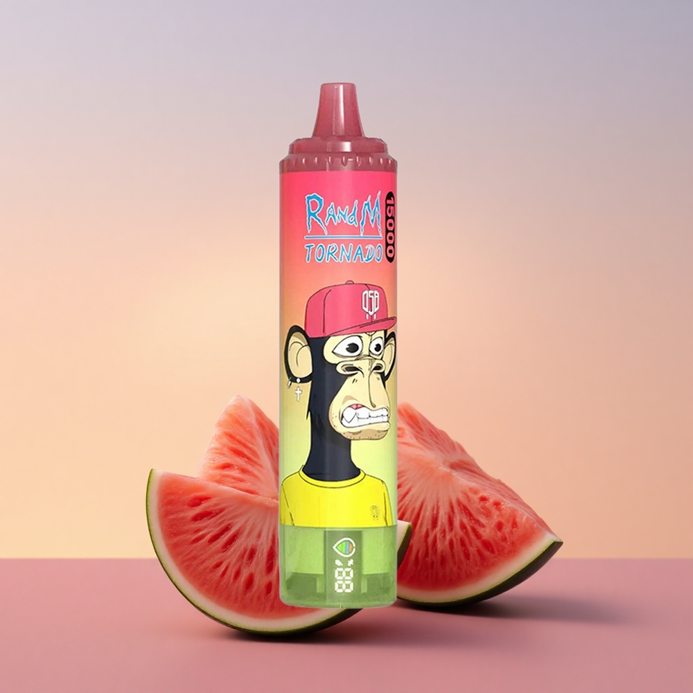 RandM Fumot Tornado 15000 Puffs Jagoda Lubenica Limonada z 25ml in 5% Nikotina