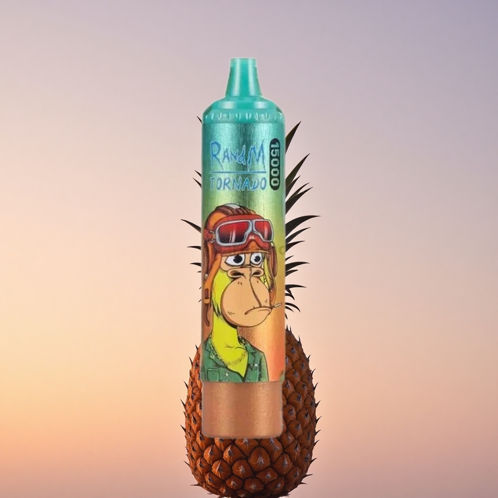 RandM Fumot Tornado 15000 Puffs Leden Ananas Mesh 25ml Type-C