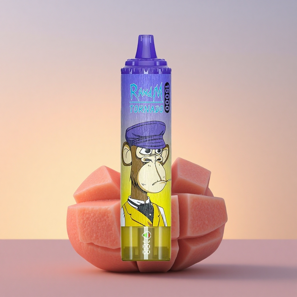 RandM Fumot Tornado 15000 Puffs Mango na Ledu z 25ml in 850mAh