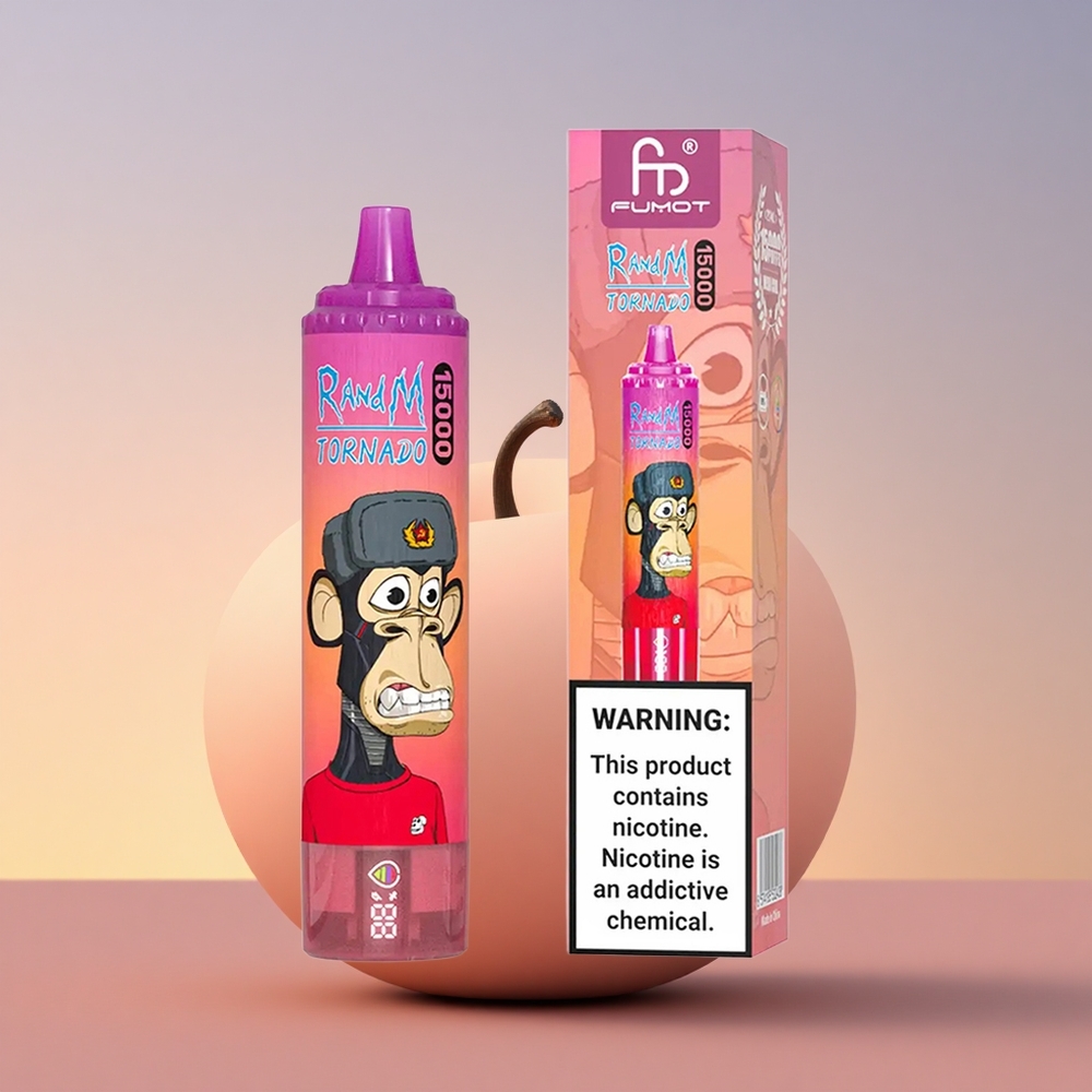 RandM Fumot Tornado 15000 Puffs Pitaja Mešani Ovoj 25ml 0.9 Ohm