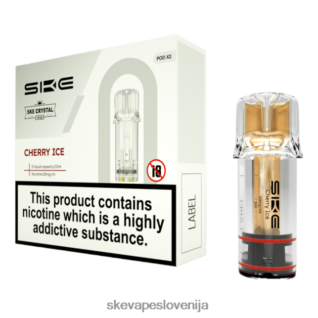 SKE kristalne vape plus stroki 0482ZF106 češnjev led | SKE Vape Authentication